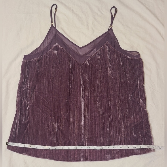 Lucky brand velvet tank top - Picture 4 of 9